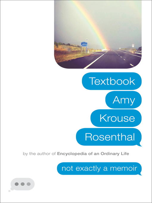 Title details for Textbook Amy Krouse Rosenthal by Amy Krouse Rosenthal - Wait list